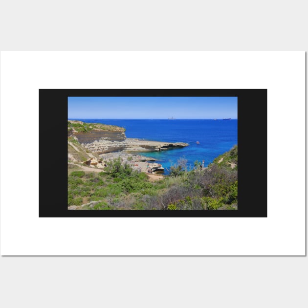 St. Peter's Pool, Malta. Wall Art by Carole-Anne